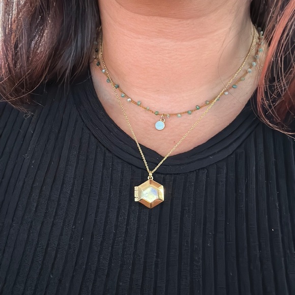 Capsul Locket Necklace - Picture 2 of 4